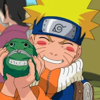 🦊 Naruto なっとうさぶ Naruto, Anime, Żaba, Kreskówka, Postać telegram sticker