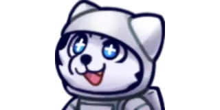 👩‍🚀 hoạt hình, động vật, phi hành gia, chó telegram sticker