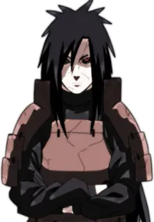 😐 Madara Uchiha Naruto anime, character, Madara, Uchiha, Naruto, manga telegram sticker