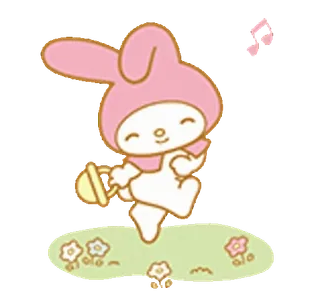 My Melody @sweetybunnyboy telegram stickers