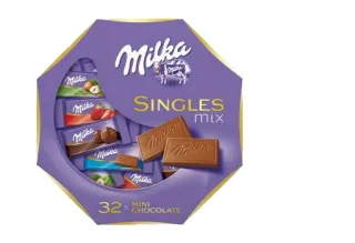 🍬 Milka
SINGLES mix
32x MINI CHOCOLATE Milka, chocolate, sweets, food, snack, candy telegram sticker