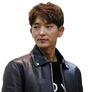 👀 Lee Joon-gi actor, korean, celebrity, man, fashion, leather jacket telegram sticker