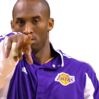 👇 Kobe Bryant kobe bryant, basketball, lakers, nba, athlet telegram sticker