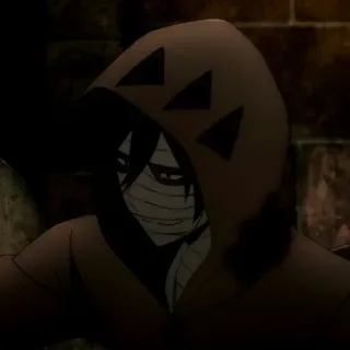 🩸 Zack Angels of Death anime, character, Angels of Death, Zack, hoodie, bandage telegram sticker