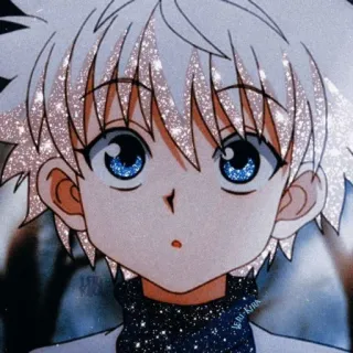🖤 Killua Zoldyck Hunter x Hunter Anime, Manga, Killua, Hunter x Hunter, Dessin animé, Illustration telegram sticker