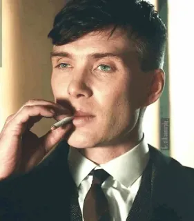 🌵 Tommy Shelby Peaky Blinders Merokok, Rokok, Pria, Peaky Blinders, Tommy Shelby telegram sticker