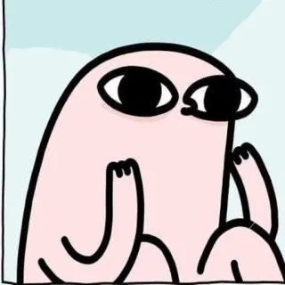 💎 Cartoon, Grappig, Meme, Personage, Illustratie telegram sticker