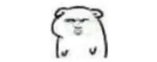 🔰 criceto, disegno, animale, meme telegram sticker