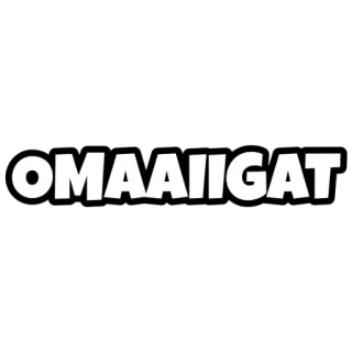 😱 OMAAIIGAT telegram sticker