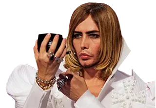 💄 Maquillaje, Belleza, Cosméticos, Hombre, Estilo telegram sticker