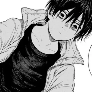 🌚 Anime, Manga, Ragazzo, Adolescente, Personaggio, Illustrazione, Arte whatsapp sticker