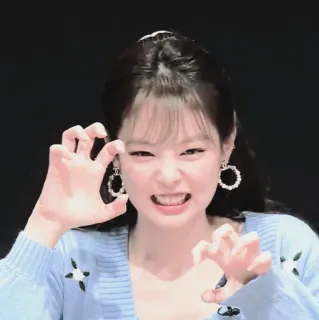 🐻 Jennie Kim kpop, idol, jennie, blackpink, fofa, mulher, cantora telegram sticker