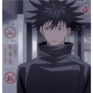 🙂 Megumi Fushiguro Jujutsu Kaisen Anime, Manga, Megumi Fushiguro, Jujutsu Kaisen, Personaje whatsapp sticker