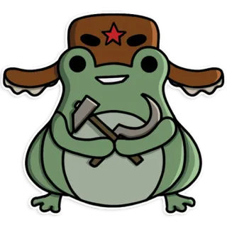 Frog's Fine Box telegram stickers