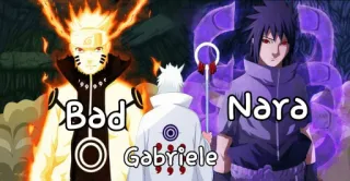 😡 Bad
Nara
Gabriele Naruto, Anime, Charaktere, Manga, Uchiha, Cartoon, Sasuke telegram sticker