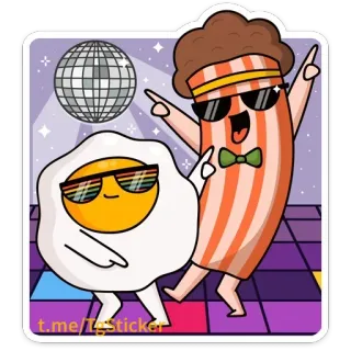 Завтрак - @stickers_vk whatsapp stickers
