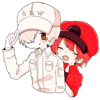 ❄️ Anime, Sel, Darah, Kartun, Lucu whatsapp sticker