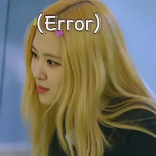 🌹 (Error) error, kpop, rosa, meme, gracioso whatsapp sticker