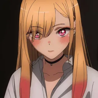 🎭 Marin Kitagawa My Dress-Up Darling Anime, Meisje, Schattig, Cosplay, Marin Kitagawa, My Dress-Up Darling telegram sticker