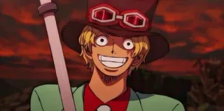 💛 Sabo One Piece Anime, Sabo, One Piece, Piraten telegram sticker