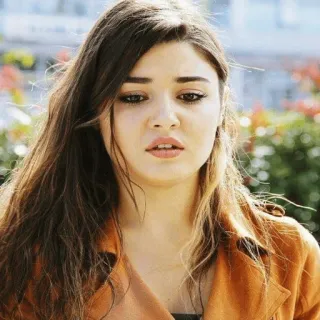 😞 Porträt, Frau, Brünette, Mädchen, Person, Selfie telegram sticker