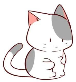 😸 แมว, ลูกแมว, น่ารัก, สัตว์, สัตว์เลี้ยง whatsapp sticker
