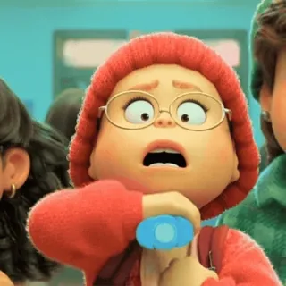 🧴 Mei Lee Turning Red Мэй Ли, Я краснею, Disney, Pixar, Девочка, Подросток, Мультфильм, Анимация telegram sticker