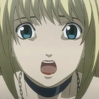 🍎 Misa Amane Death Note Anime, Mangá, Misa, Death Note, Personagem telegram sticker