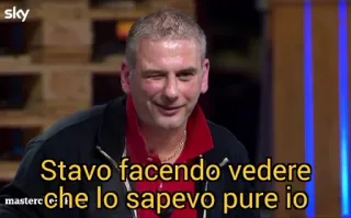 😉 Stavo facendo vedere che lo sapevo pure io telegram sticker