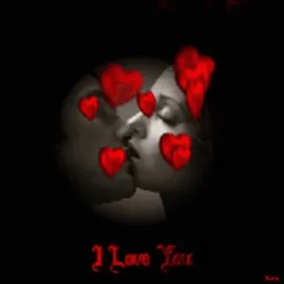 🎈 I Love You amour, baiser, romance, coeurs, couple, affection telegram sticker