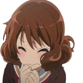 😖 Anime, Mädchen, Ausdruck, Cartoon, Süß, Errötend telegram sticker