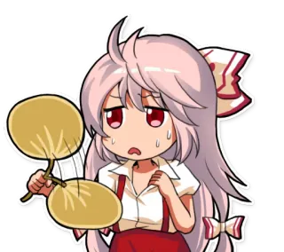 😥 Anime, Fan, Schweiß, Manga, Kawaii, Süß, Mädchen telegram sticker