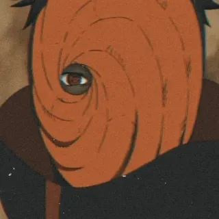 🕷 Obito Uchiha Naruto anime, manga, Obito, Uchiha, Naruto, mask telegram sticker