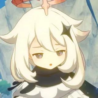 🥱 Paimon Genshin Impact paimon, genshin impact, anime, video game, character, cute telegram sticker