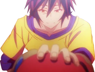 🙂 Sora No Game No Life Anime, Personaje, Sora, No Game No Life whatsapp sticker