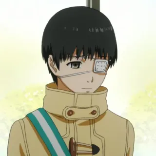 🎩 Ken Kaneki Tokyo Ghoul Anime, Personaggio, Maschera, Tokyo Ghoul, Kaneki telegram sticker