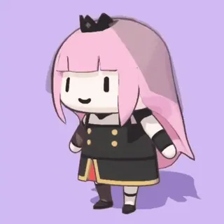 😉 anime, chibi, cartoon, character, art telegram sticker