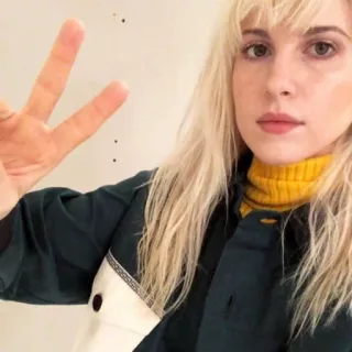 ❤️‍🔥 Hayley Williams música, músico, Hayley Williams, Paramore, cantora telegram sticker