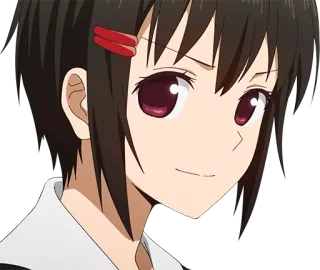 🙂 Miko Iino Kaguya-sama: Love Is War Anime, Miko Iino, Kaguya-sama, Love is War, Cartoon, Figur telegram sticker