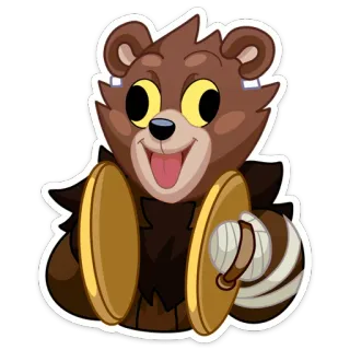 Медвежутка :: @stickroom telegram stickers