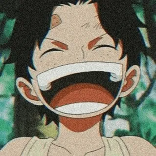 🪐 Ace One Piece anime, One Piece, Ace, character, sticker, cartoon telegram sticker