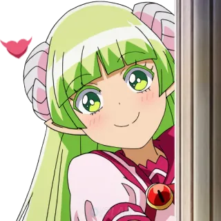 🥰 Ameri Azazel Welcome to Demon School! Iruma-kun anime, demon, girl, cute, fantasy, smile telegram sticker