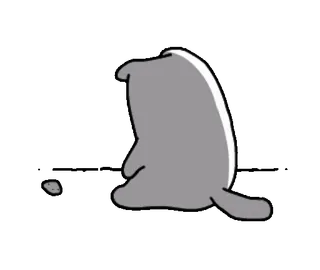 ☹️ cat telegram sticker