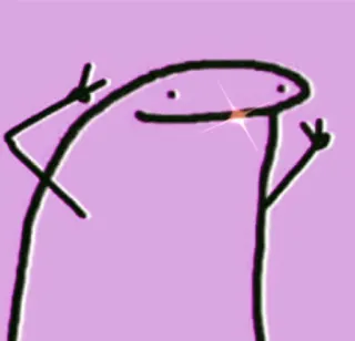 ✨ monigote, símbolo paz, celebración, caprichoso, dibujos animados, positivo, arte whatsapp sticker