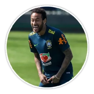 😂 Neymar BRASIL Neymar, soccer player, Brazil, sports, athlete whatsapp sticker