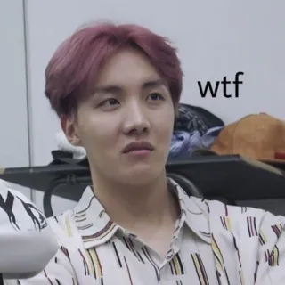 ❣️ wtf person, face, expression, wtf, confused telegram sticker