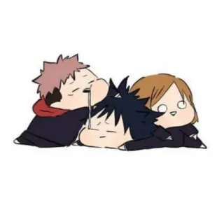 🙃 Anime, Chibi, Dormant, Mignon telegram sticker