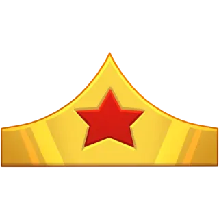 👑 Wonder Woman Wonder Woman, Krone, Stern, Comic, Superheld whatsapp sticker