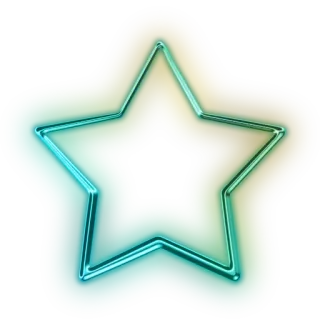 ⭐ star, shape, colorful, geometric, icon, sticker telegram sticker