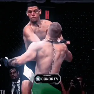 🦁 TELEGRAM CONORTV mma, fighting, sports, combat, athletes telegram sticker